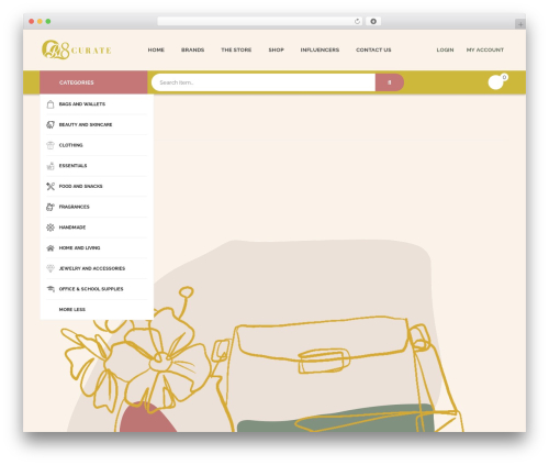 Best WordPress theme Revo - curate.ph