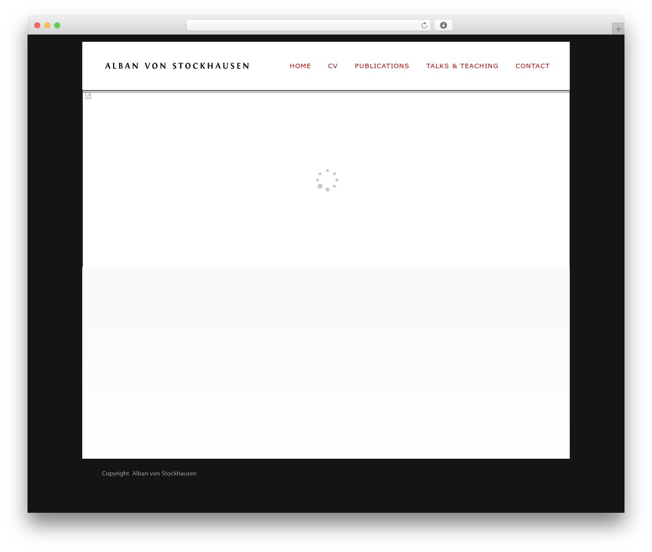 Dandelion theme WordPress - stockhausen.ch