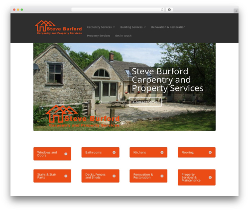 Divi top WordPress theme - steveburford.com
