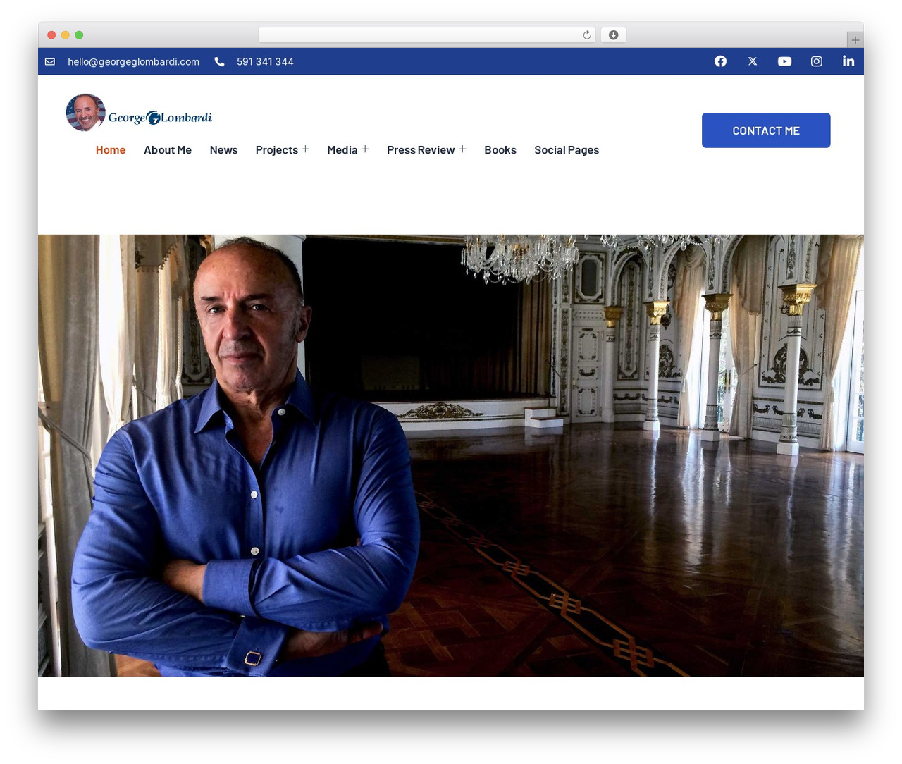 Hello Elementor top WordPress theme - georgeguidolombardi.com