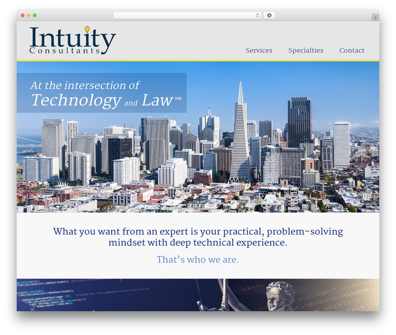 Intuity Custom Theme WP theme - intuityconsultants.com