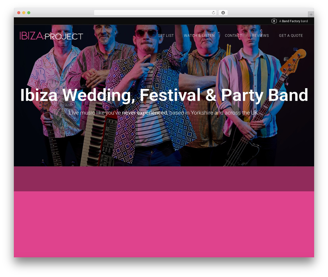 JupiterX WordPress theme - ibiza-project.com