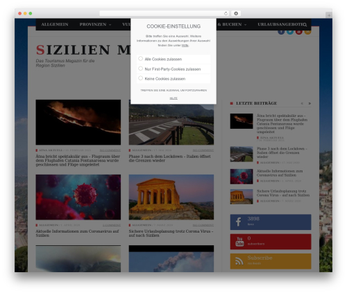 Rrj advanced charts WordPress plugin - sizilien-magazin.de