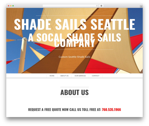 SCRN WordPress theme - shadesailsseattle.com