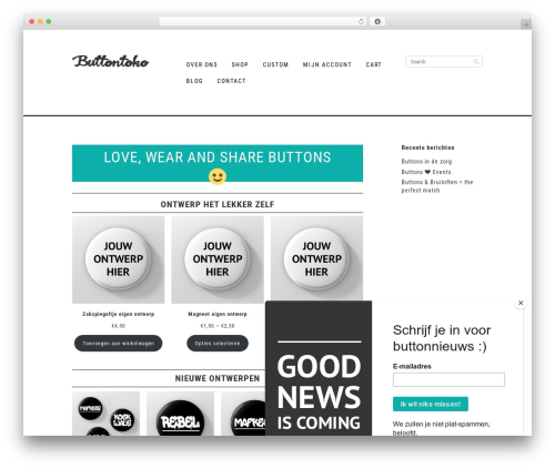 Shopper Responsive WordPress Woocommerce Theme WordPress shop theme - buttontoko.nl