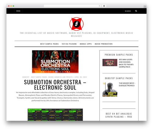 SimpleMag WordPress theme - spacenoah.com