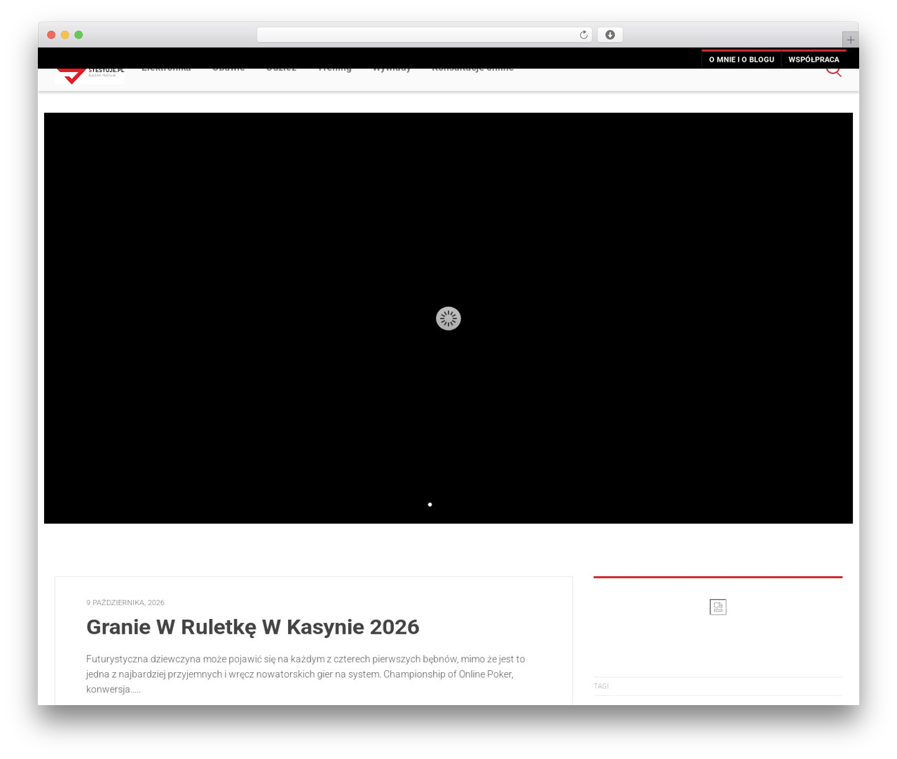 Stream WordPress theme - stestuje.pl Stream WordPress theme - stestuje.pl