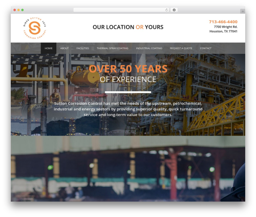 Sutton theme WordPress - suttoncci.com