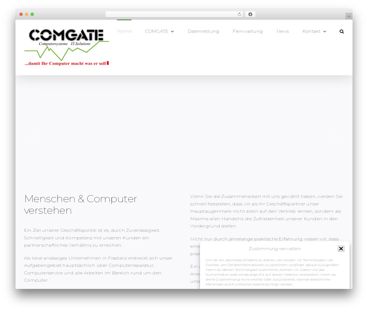 Theme WordPress Avada - comgate.at