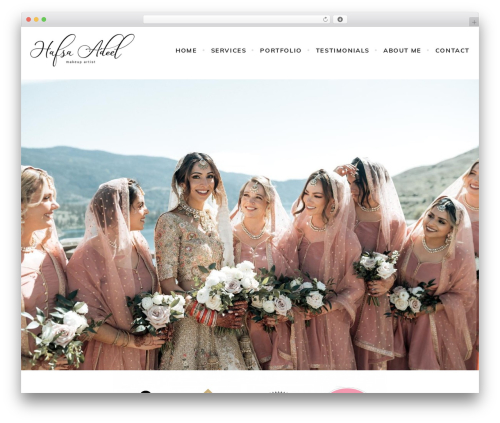 Theme WordPress Makeup - makeupbyhafsa.ca