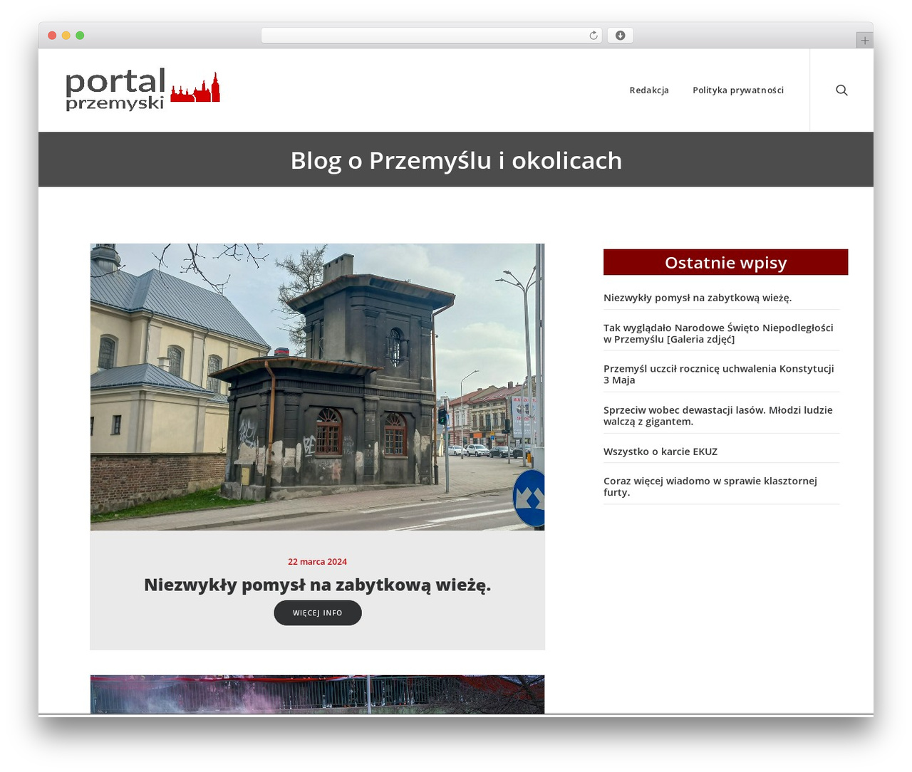 Uncode WordPress page theme - portalprzemyski.pl Uncode WordPress page theme - portalprzemyski.pl