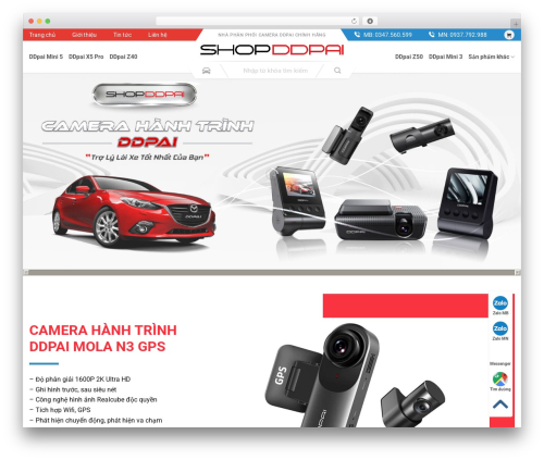 WordPress theme DevVN Theme - shopddpai.vn
