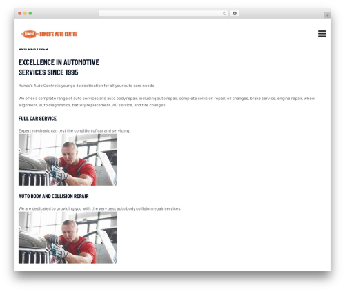 WordPress theme Karon - runcosautocentre.com