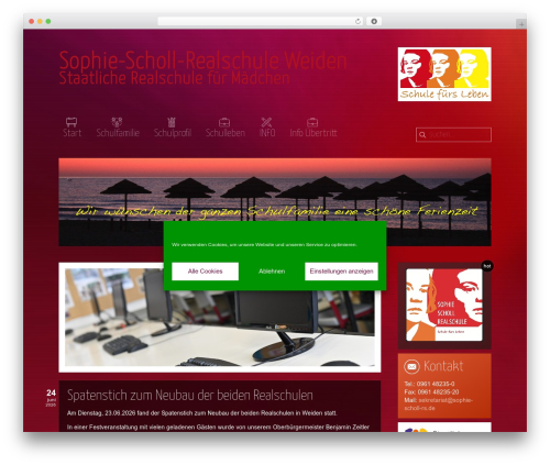 WordPress theme Subway - sophie-scholl-rs.de