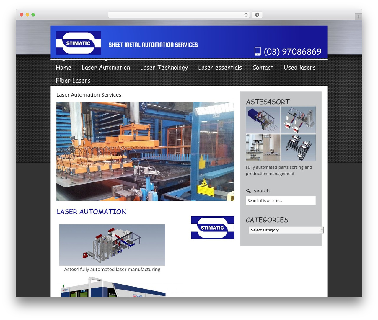 WordPress website theme Catalyst - stimatic.com.au
