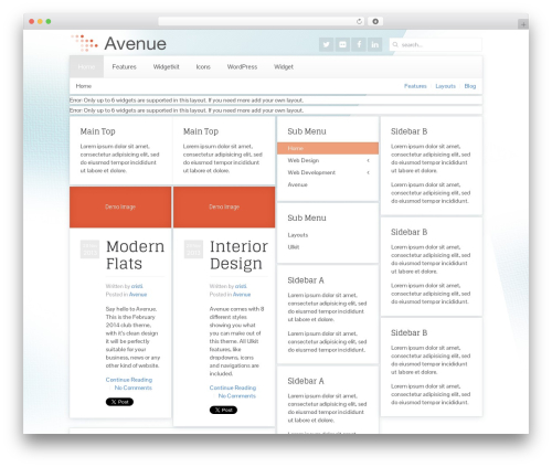 Avenue WordPress theme - startyou.ro