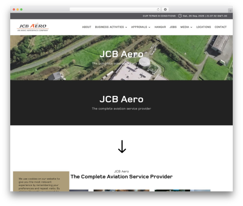 Divi theme WordPress - jcbaero.com