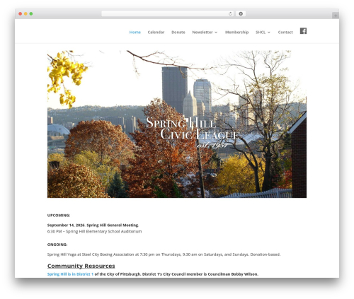 Divi module editor WordPress plugin - shcl.org