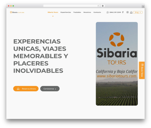 Divi WordPress theme - sibariatours.com