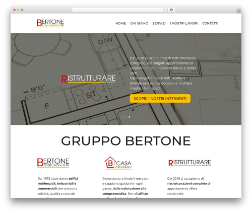 Divi grid portfolio WordPress plugin - bertonecostruzioni.it