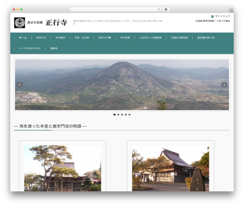 FSV002WP BASIC CORPORATE 02 (GREEN) theme WordPress - shogyoji.org/app-def/S-102/shogyojiwp