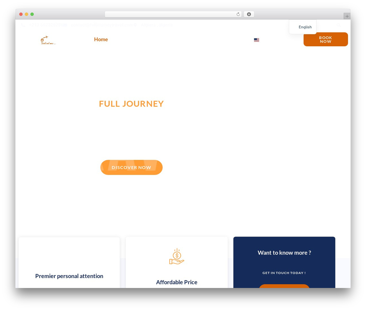 Hello Elementor WordPress theme - fulljourneytravel.com