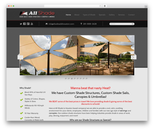 InnoTech theme WordPress - shadesailshouston.com