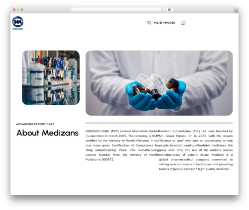 MD premium WordPress theme - medizanlabs.com