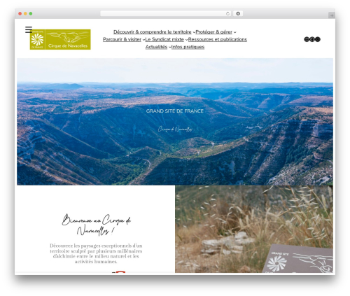 Ona WordPress theme free - cirquenavacelles.com
