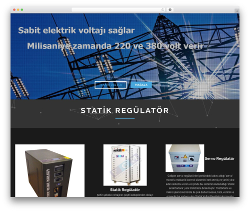 OneHost (shared on wplocker.com) top WordPress theme - statikregulatorler.com
