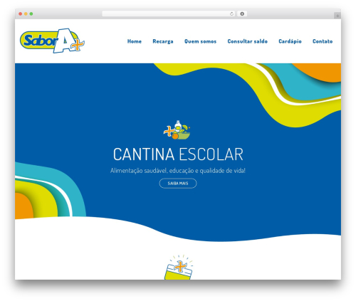 Sabor A+ theme WordPress - saboramais.com