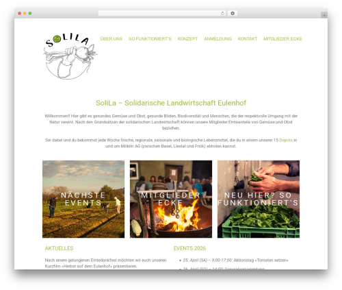 Theme WordPress Maker - solila.ch Theme WordPress Maker - solila.ch