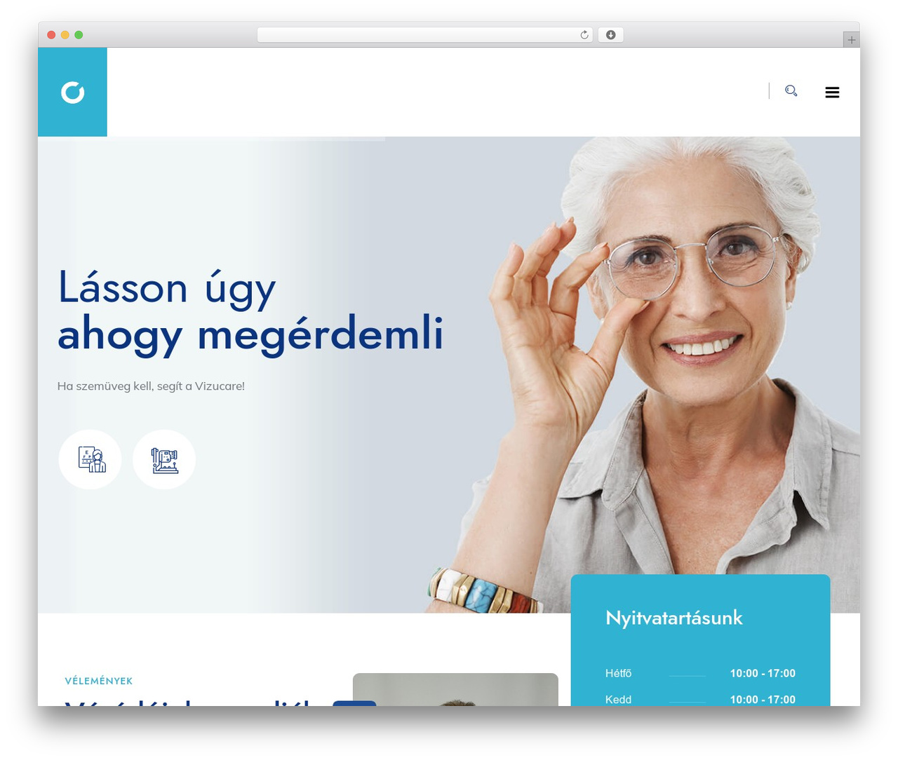 Theme WordPress Optico - vizucare.hu Theme WordPress Optico - vizucare.hu