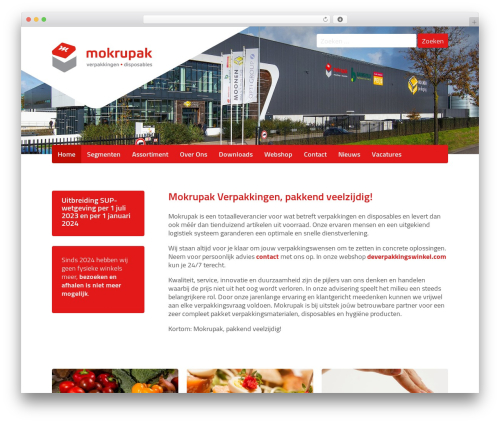 webproof02 best WordPress theme - mokrupak.nl