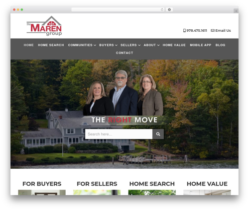 WordPress theme Beaver Builder Theme - themarengroup.com