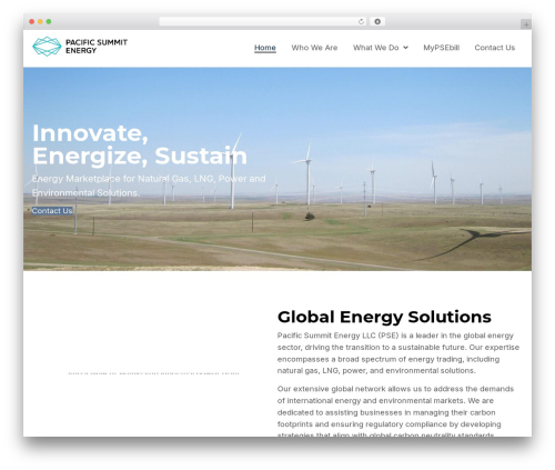 Pws core WordPress plugin - pacificsummitenergy.com