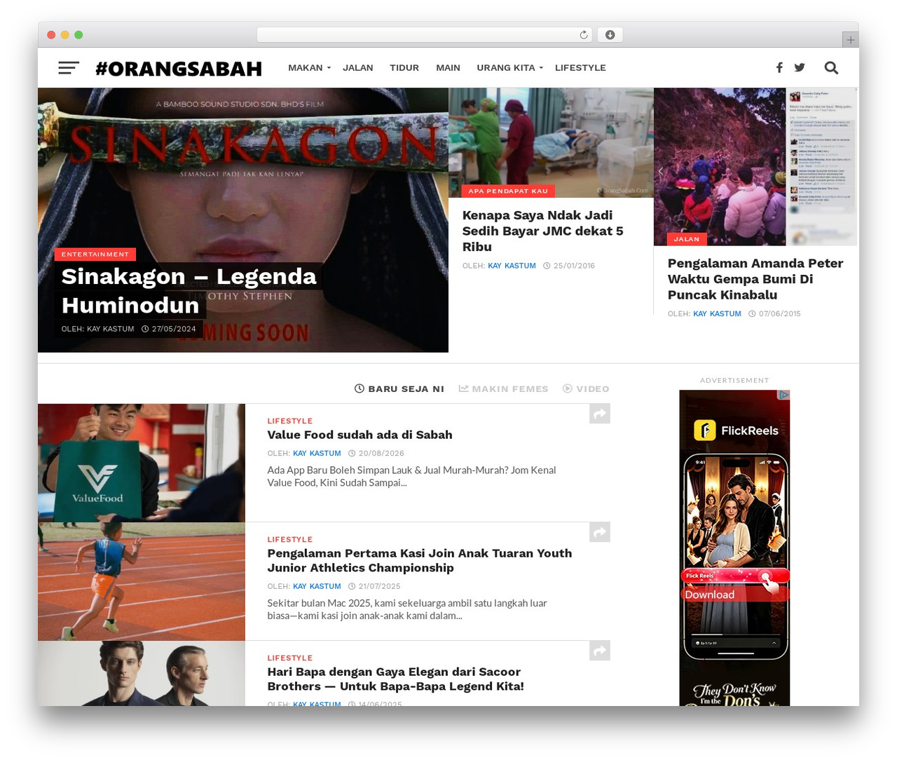 WordPress theme Click Mag - orangsabah.com WordPress theme Click Mag - orangsabah.com