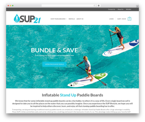 WordPress theme Firelight Custom - sup21.com