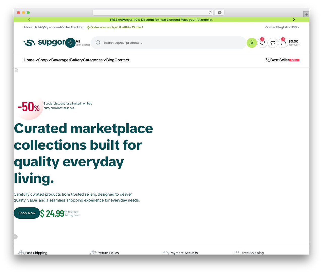 WordPress theme Supgor - klbtheme.com/supgor