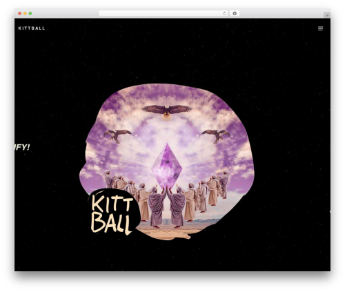 Wolf facebook page box WordPress plugin - kittball.com