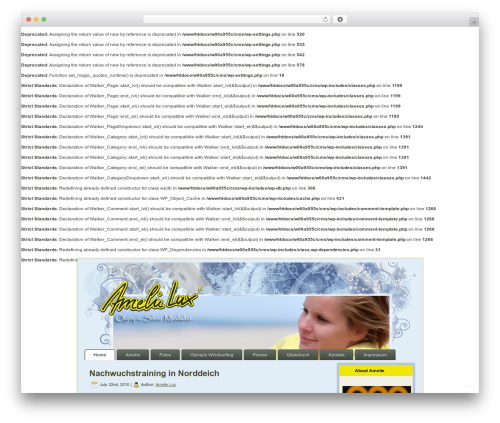 simplev WordPress theme - surffloh.de
