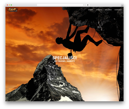 Site best WordPress theme - spott.pl
