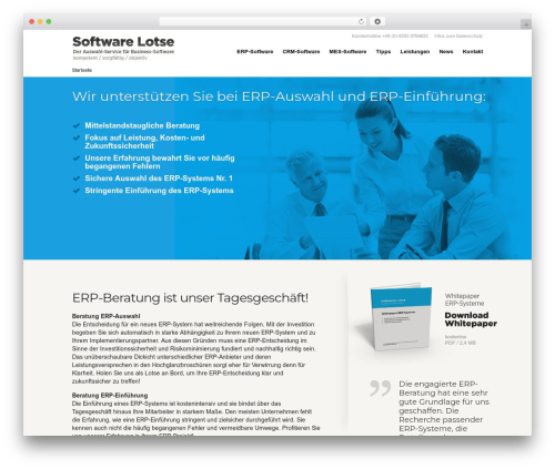 Software Lotse WordPress theme - software-lotse.com