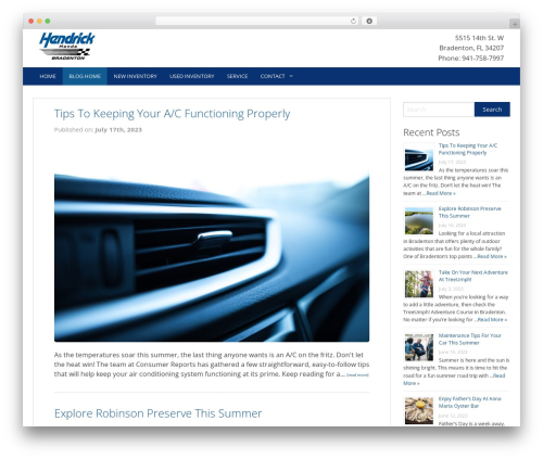 The Interactive Element Dealership Blog WordPress blog theme - shop.hendrickhondabradenton.com