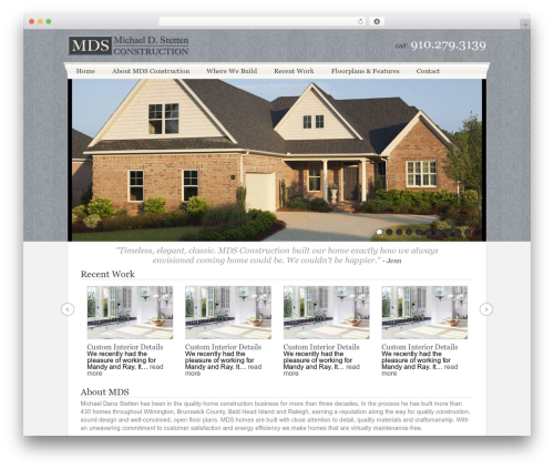 Theme WordPress Bones - stettenconstruction.com