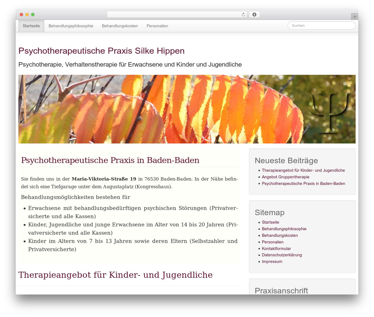 Theme WordPress The Bootstrap - praxis-hippen.de Theme WordPress The Bootstrap - praxis-hippen.de