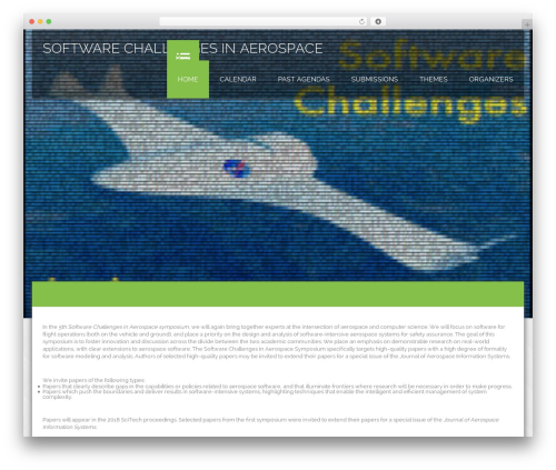 WordPress theme Honma - softwarechallengesaero.com