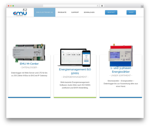 WordPress theme HTML5 Blank - emuag.ch