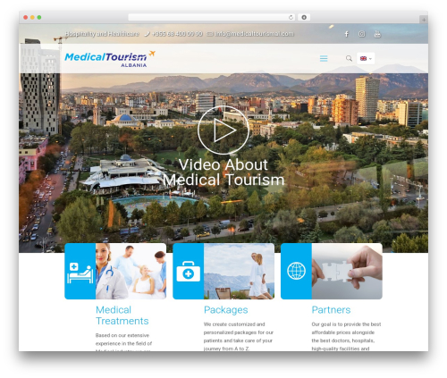 WordPress theme MTA - medicaltourismal.com