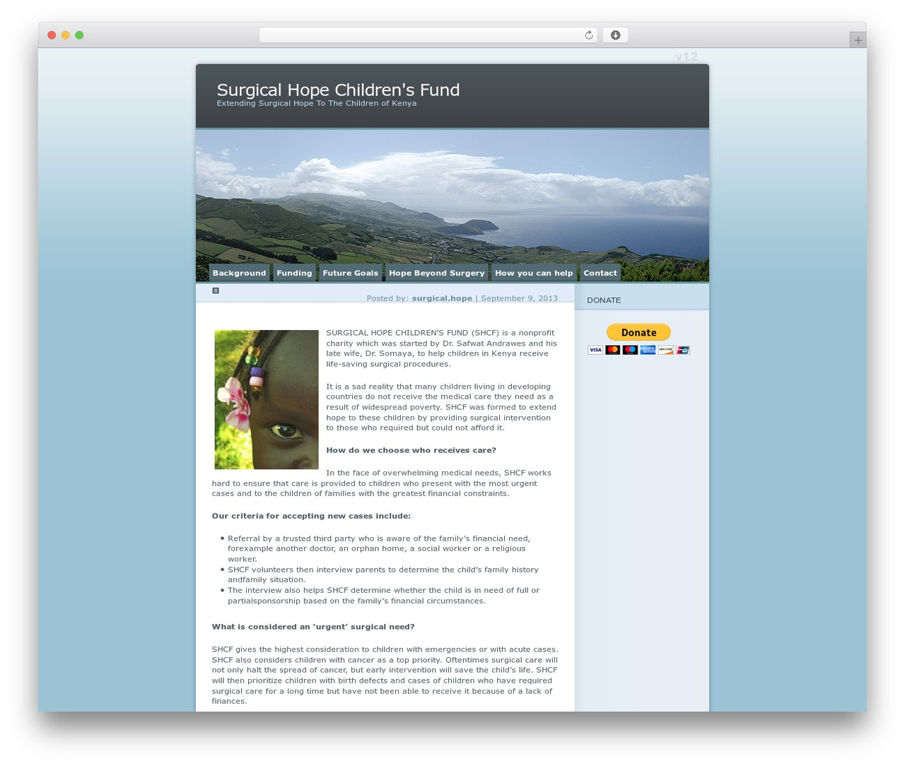 WordPress theme Ocean Mist - surgicalhopechildrensfund.com WordPress theme Ocean Mist - surgicalhopechildrensfund.com